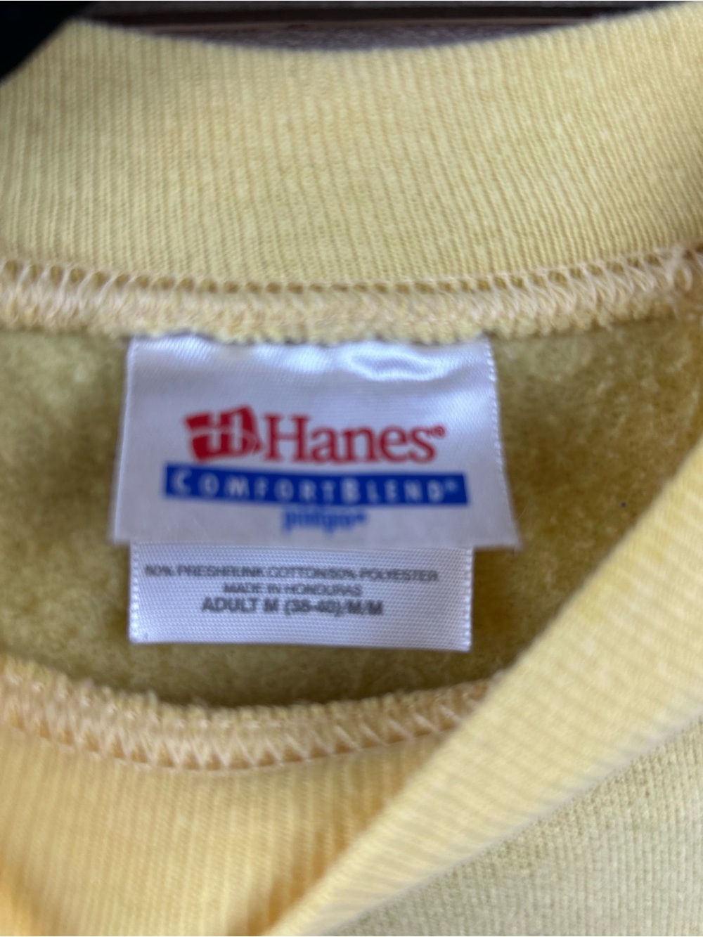 Vintage Rooster Graphic Crewneck Sweatshirt Farmhouse Cottagecore Yellow Size M - Picture 3 of 4
